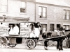 Richardson\'s & Limb\'s mobile chip wagon parked outside the present day Jacksdale Chippy \'The Laurels\' before it was extended to the front and the garden taken away.