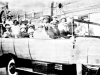 Jacksdale charabanc parked outside The Tower, Arcade Tea Rooms, Lumley Street, Skegness