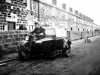 Motor cycle and sidecar at Stone Row, Jacksdale. Stone Row was demolished in the 1970s and ran down the lane behind Jacksdale Social Club and the present day dental surgery
