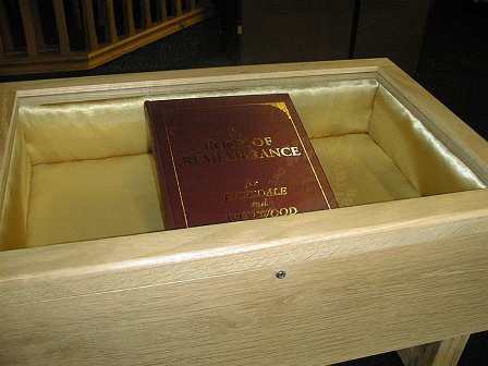 The Book of Remembrance in Westwood, St. Mary's