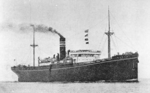 SS Lisbon Maru (Courtesy Wikipedia - Public Domain)