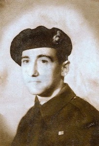 Bert's brother Joe Burnham in Royal Marines uniform